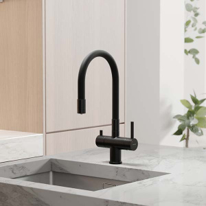 Смеситель для кухонной мойки Sancos Lucia SC4004MB с подключением к фильтру воды