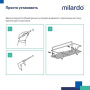 Полка Milardo Grid GRICS1BM44