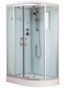 Душевая кабина Timo Standart T-6602 Silver Fabric, 120х85, матовый