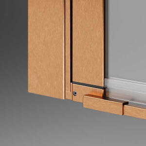 Душевая шторка на ванну Radaway Nes Brushed Copper PND II