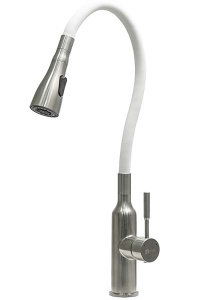Смеситель для кухонной мойки Lemark Expert LM5082S-White