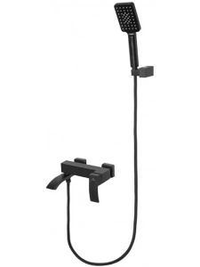 Смеситель для ванны Grocenberg GB8007BL черный матовый