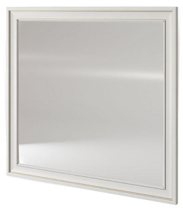 Зеркало Caprigo Ponza 100 13531, 100х90, белый матовый B231
