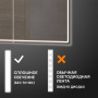 Шкаф-зеркало Vigo Geometry 600