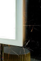 Зеркало Boheme Vallessi Dolce 567-W White