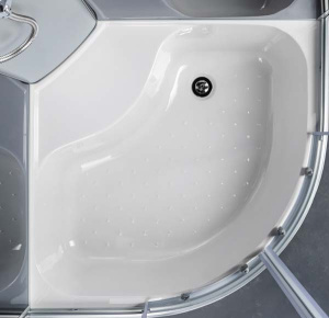 Душевая кабина Saniteco SN-80B / SN-90B / SN-100B, 100х100, тонированный