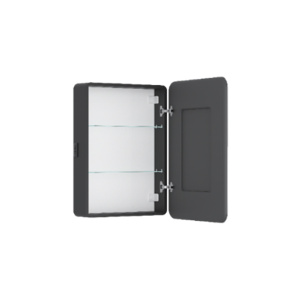 Шкаф-зеркало Volna Orion LED 55 / 60, 60х80/черный