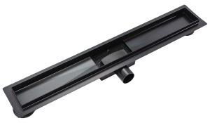 Душевой трап Rea Neox Black 50 / 60 / 70 / 80 / 90 / 100, 50 см