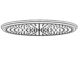 Верхний душ Grohe Rainshower Cosmopolitan 400 28778000