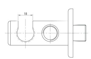 Шланговое подключение Deante Cascada NAC 051K