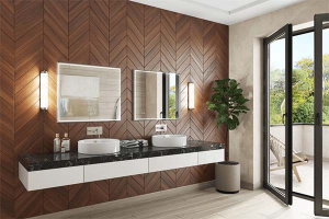 Зеркало Vigo Marta Luxe 600 / 700 / 800 / 1000, 100х70/хром
