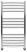 Полотенцесушитель Terminus Палермо нижнее подключение