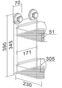 Полка Ledeme L3728-2
