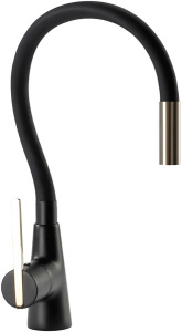 Смеситель для кухонной мойки Rea Icon Black / Gold REA-B5682