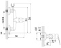 Смеситель для душа Lemark Partner LM6559C
