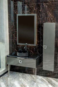 Зеркало Boheme Vallessi Dolce 567-S Silver