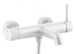 Смеситель для ванны Boheme Uno 463-MW Matt White