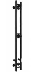 Полотенцесушитель Двин X1-2 neo BL / X2-2 neo BL электрический, 120х8 3 перекладины
