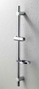Душевая штанга Bravat D150CP-1 с мыльницей