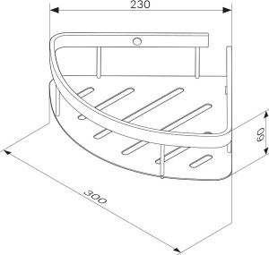 Полка AM.PM Sense L A7454100