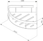 Полка AM.PM Sense L A7454100