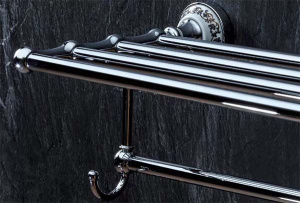 Полка для полотенец с держателем Fixsen Bogema FX-78515
