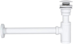 Сифон для умывальника Rea White REA-A6952 с донным клапаном