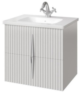 Тумба под умывальник Caprigo Novara 60 35915-SF27 / 80 35916-SF027, 60, белый матовый