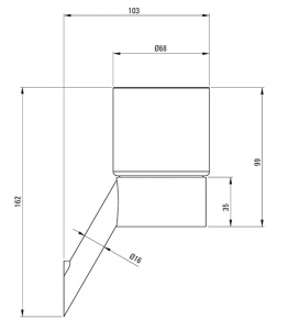 Стакан Deante Silia ADI 0911