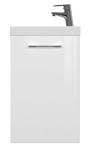Тумба под умывальник Cersanit Lara 40 / SP-SZ-LARA-CO40/Wh, 40, белый