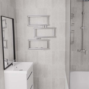 Полотенцесушитель Luxon Vogue Ultra нижнее подключение, 65х100 1 дюйм