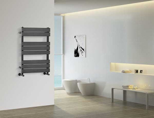 Полотенцесушитель Boheme Venturo Matt black нижнее подключение