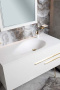 Зеркало Boheme Vallessi Dolce 567-W White