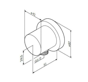 Шланговое подключение AM.PM F0600E00