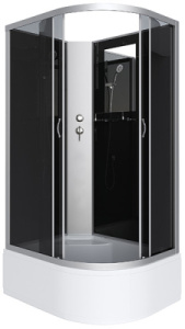 Душевая кабина Niagara Classic NG-2510-14BK, 120х80, тонированный
