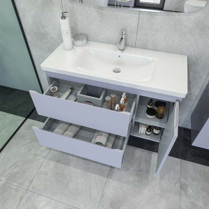 Тумба под умывальник Caprigo Forte 100 36115R-SF028 / 120 36117R-SF028, 100, сиреневый матовый