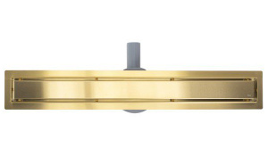 Душевой трап Rea Neox Pro Gold Matt двусторонний 60 / 70 / 80 / 90, 60 см