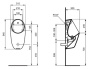 Писсуар Ideal Standard i.life E266501 сенсорный