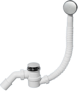 Сифон для ванны McAlpine HC2600CLSN Click Clack