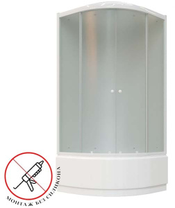 Душевая кабина Parly EB1021, 100х100, матовый