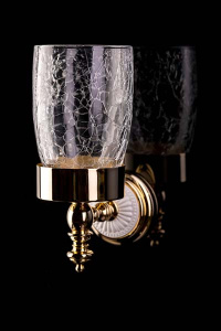 Стакан Boheme Palazzo 10104 / 10154, прозрачный, золото, белый