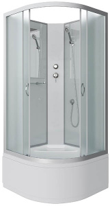 Душевая кабина Niagara Classic NG-2307-14BK / NG-2308-14BK / NG-2309-14BK, 100х100, матовый
