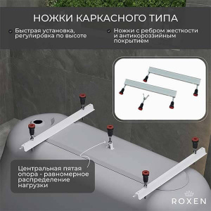 Каркасные ножки для ванны Roxen 240001