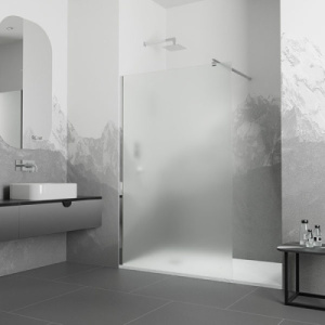 Душевая стенка RGW Walk In Wa-02, 70х185, шиншилла