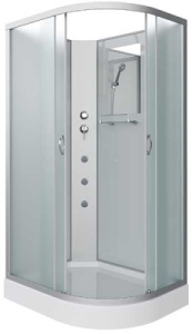 Душевая кабина Niagara Classic NG-3312-14BKG, 120х80, матовый