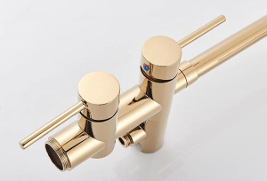 Смеситель для ванны Calani Nexos Gold CAL-B0059