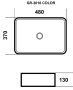 Умывальник Grossman GR-3016BLM