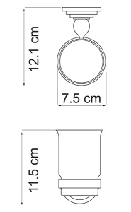 Стакан Wasserkraft Ammer K-7028