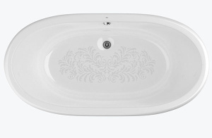 Чугунная ванна Roca Newcast Grey A233650000, 170х85