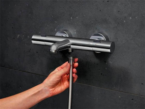 Смеситель для ванны Hansgrohe Ecostat Fine 13325000 термостатический